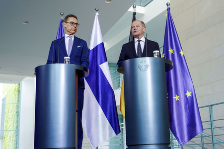 Empfang des Präsidenten der Republik Finnland in Berlin