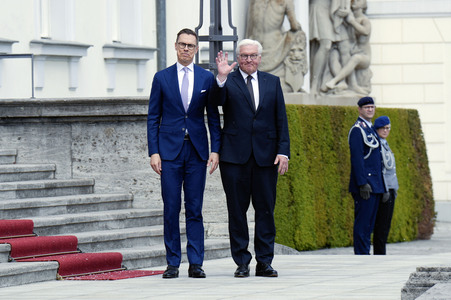 Begrüßung des Präsidenten der Republik Finnland in Berlin