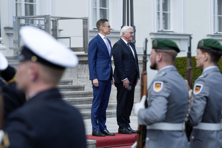 Begrüßung des Präsidenten der Republik Finnland in Berlin