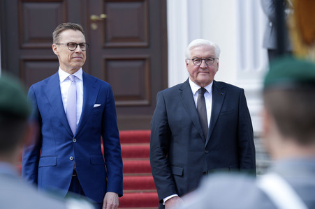 Begrüßung des Präsidenten der Republik Finnland in Berlin