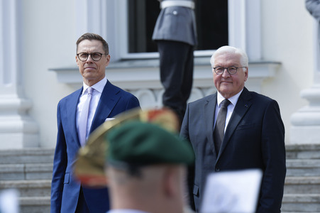 Begrüßung des Präsidenten der Republik Finnland in Berlin