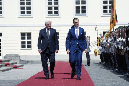 Begrüßung des Präsidenten der Republik Finnland in Berlin