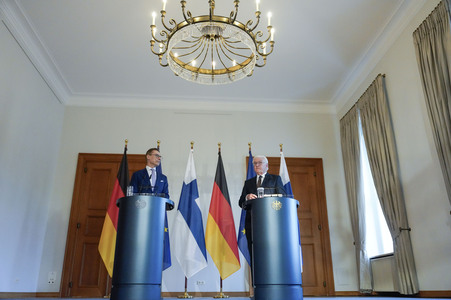 Begrüßung des Präsidenten der Republik Finnland in Berlin