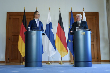 Begrüßung des Präsidenten der Republik Finnland in Berlin