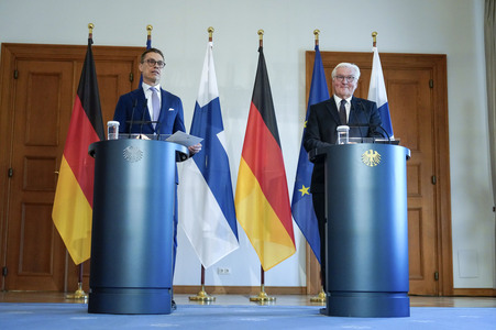 Begrüßung des Präsidenten der Republik Finnland in Berlin