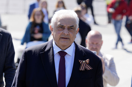 Gedenktag am Sowjetischen Ehrenmal Treptow in Berlin