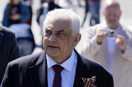 Gedenktag am Sowjetischen Ehrenmal Treptow in Berlin