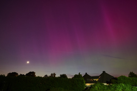 Polarlichter über Hannover