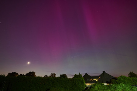 Polarlichter über Hannover