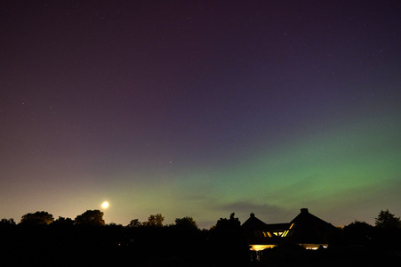 Polarlichter über Hannover