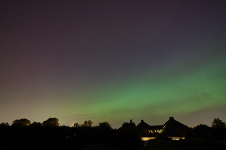 Polarlichter über Hannover