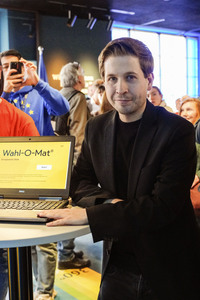 Vorstellung des Wahl-O-Mat zur Europawahl in Berlin