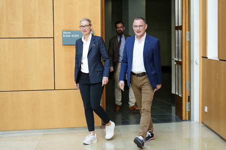 Pressestatement der AfD-Bundestagsfraktion in Berlin