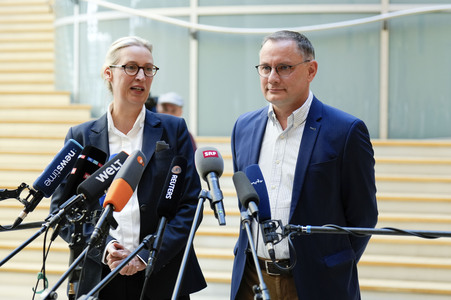 Pressestatement der AfD-Bundestagsfraktion in Berlin