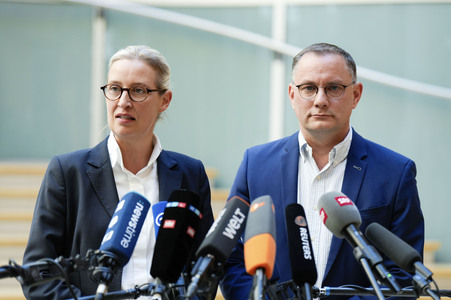 Pressestatement der AfD-Bundestagsfraktion in Berlin