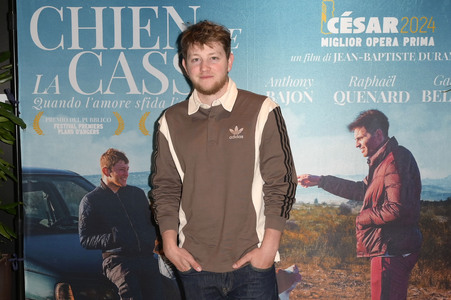 Photocall 'Chien de la casse' in Rom