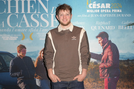 Photocall 'Chien de la casse' in Rom