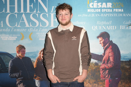 Photocall 'Chien de la casse' in Rom