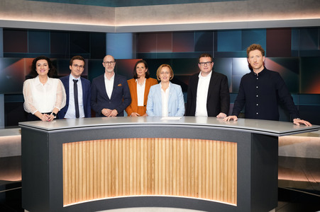 Talkshow 'hart aber fair' in Berlin