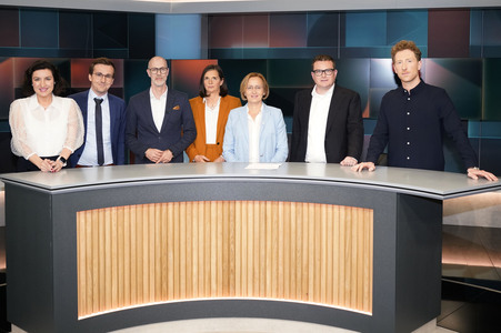 Talkshow 'hart aber fair' in Berlin
