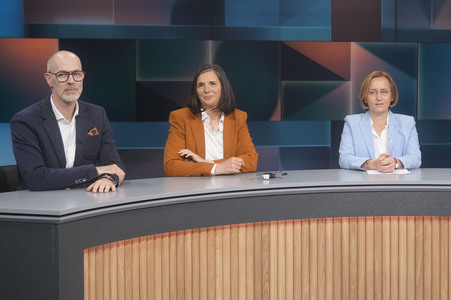 Talkshow 'hart aber fair' in Berlin