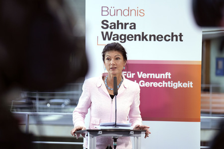 Pressekonferenz vom BSW in Berlin
