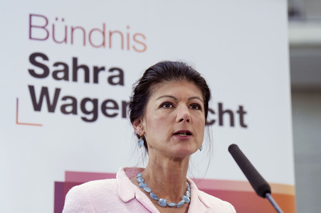 Pressekonferenz vom BSW in Berlin