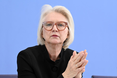 Bundespressekonferenz Vorstellung des Frühjahrsgutachten 2024 in Berlin