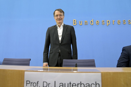 Bundespressekonferenz Krankenhausreform in Berlin