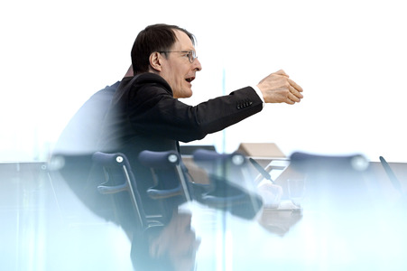 Bundespressekonferenz Krankenhausreform in Berlin