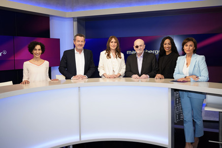 Talkshow 'maischberger' in Berlin