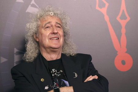 Pressekonferenz zur Eröffnung vom Starmus VII Festival in Bratislava