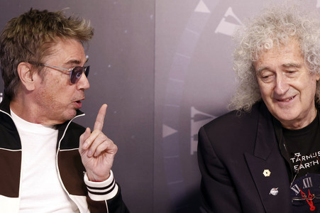 Pressekonferenz zur Eröffnung vom Starmus VII Festival in Bratislava