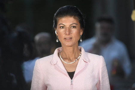 Wahlkampfveranstaltung mit Sahra Wagenknecht in Hannover