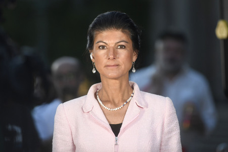 Wahlkampfveranstaltung mit Sahra Wagenknecht in Hannover