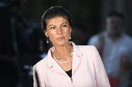 Wahlkampfveranstaltung mit Sahra Wagenknecht in Hannover