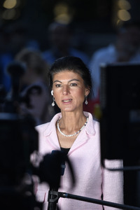 Wahlkampfveranstaltung mit Sahra Wagenknecht in Hannover