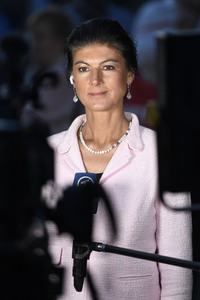 Wahlkampfveranstaltung mit Sahra Wagenknecht in Hannover