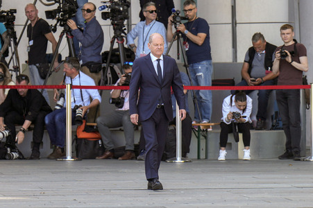 Empfang der Bundespräsidentin der Schweiz in Berlin