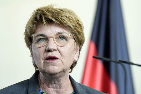 Empfang der Bundespräsidentin der Schweiz in Berlin