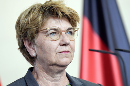 Empfang der Bundespräsidentin der Schweiz in Berlin