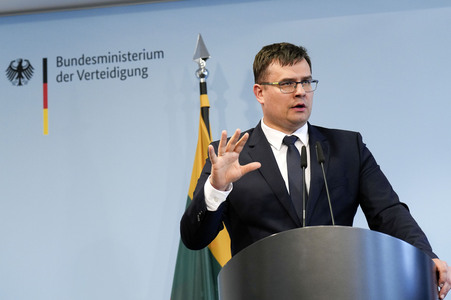 Antrittsbesuch des litauischen Verteidigungsministers in Berlin