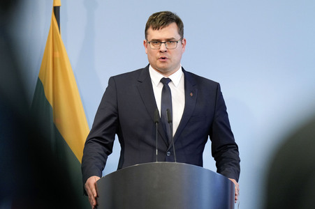 Antrittsbesuch des litauischen Verteidigungsministers in Berlin