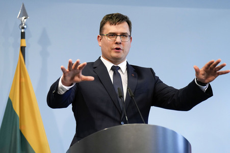 Antrittsbesuch des litauischen Verteidigungsministers in Berlin