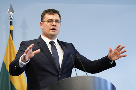 Antrittsbesuch des litauischen Verteidigungsministers in Berlin