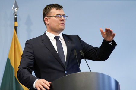 Antrittsbesuch des litauischen Verteidigungsministers in Berlin