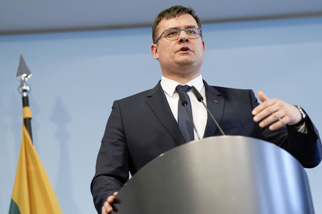 Antrittsbesuch des litauischen Verteidigungsministers in Berlin