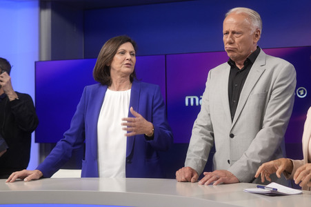 Talkshow 'maischberger' in Berlin