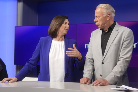 Talkshow 'maischberger' in Berlin