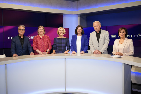 Talkshow 'maischberger' in Berlin